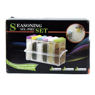 Набор контейнеров для специй Seasoning six-piec set оптом