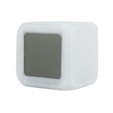 Светящиеся цветные часы-куб Alarm Clock оптом                                                                                                                                                                                                             
