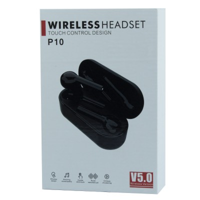 Сенсорные беспроводные наушники Wireless Headset P10 оптом