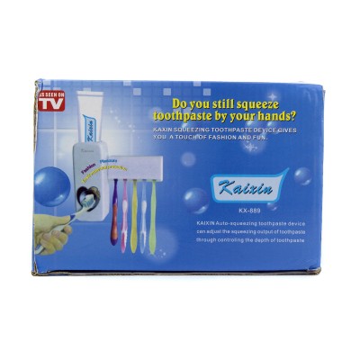 Автоматический дозатор для зубной пасты с держателем для щеток Kaixin оптом