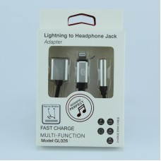 Адаптер Lightning mini-Jack GL026 оптом                                                                                                                                                                                                                   