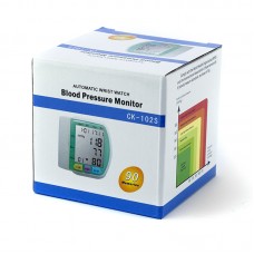Цифровой тонометр на запястье Blood Pressure Monitor оптом                                                                                                                                                                                                