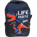 Рюкзак школьный подростковый DINO LIFE SKATE, синий