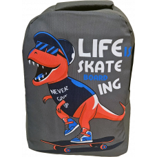 Рюкзак школьный подростковый DINO LIFE SKATE, зеленый