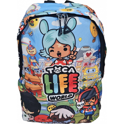 Рюкзак школьный подростковый TOCA LIFE, белый