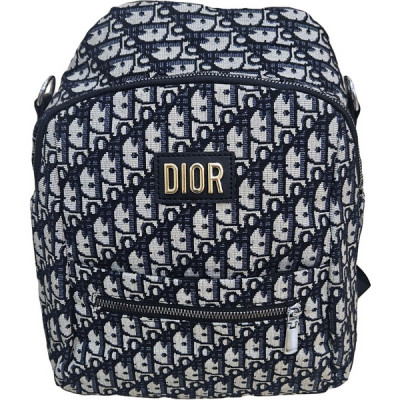 Рюкзак-сумка женская в брендовом стиле DIOR #969-4, черная