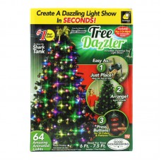 Конусная гирлянда Tree Dazzler 64 лампочки оптом                                                                                                                                                                                                          