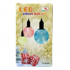 Лампа на шнурке Led cotton ball lamp оптом                                                                                                                                                                                                                